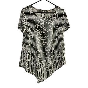 CEST. 1946, Women’s Olive Green, floral Top, Sz M‎